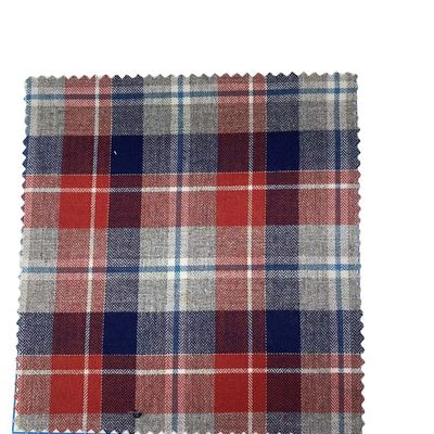 맞춤형 디자인 고중량 호흡 100cotton 가닥 염색 체크 천 티셔츠 기억