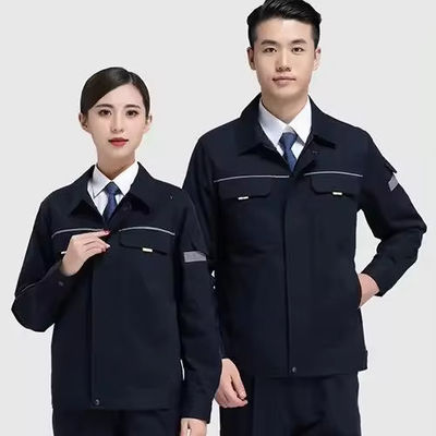 중형 무게 Jinsuo 통일 작업복용 맞춤 폴리 솜 부드러운 트윈 직물