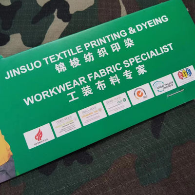 Jinsuo Woven Nylon Cotton Ribstop Forest Printing with Special Finish (진수오 직물 나일론 면 면 면 리브스토프 숲 인쇄)