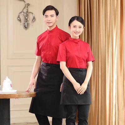 폴리에스테르/ 면재료 및 120*60 밀도 셰프 큐션 유니폼 천