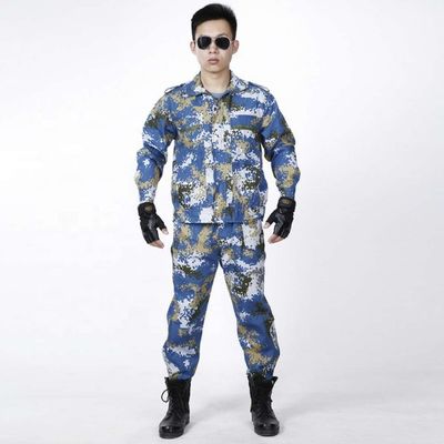 중중량 폴리에스터 면 유니폼 천