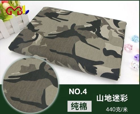 중량 TC 240GSM 디지털 인쇄 보호 유니폼 폴리에스터 혼합물
