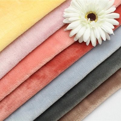 부드러운 180-190gsm 폴리에스터 플라넬 천 홈 테크스틸 가방 텐트 57/58 &quot; 너비