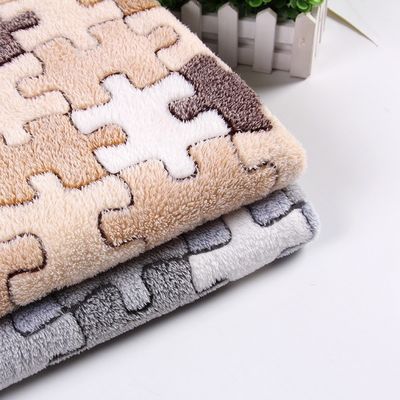 부드러운 180-190gsm 폴리에스터 플라넬 천 홈 테크스틸 가방 텐트 57/58 &quot; 너비