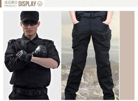 반발 및 내구성 TC 65 35 폴리 솜 리프 스톱 유니폼 천