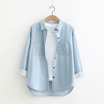 젠임 천 21s 모방100% 면공 얇은 셔츠 젠임 넥타이 장점 작은 주문