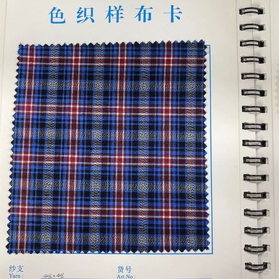 맞춤형 디자인 고중량 호흡 100cotton 가닥 염색 체크 천 티셔츠 기억