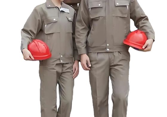 폴리 솜 65*35 3 1 중량 가공된 TC 굴착 작업 착용 바지 모자 작업용 직물