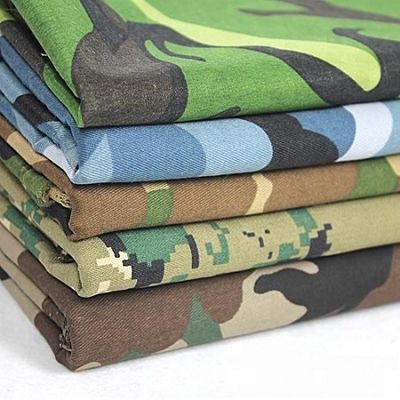 고품질의 CVC 불 retardant twill 직물 유니폼 직물 유도 태권도 의류